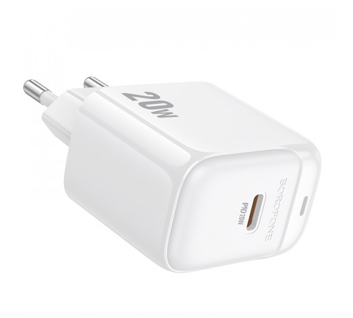 Мережевий зарядний пристрій Borofone BAS43A Potential PD20W