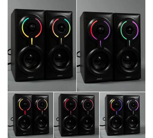 Колонка комп'ютерна Jedel S-570 (Bluetooth+USB+3.5mm) (18,0*9,5*9,0 см)