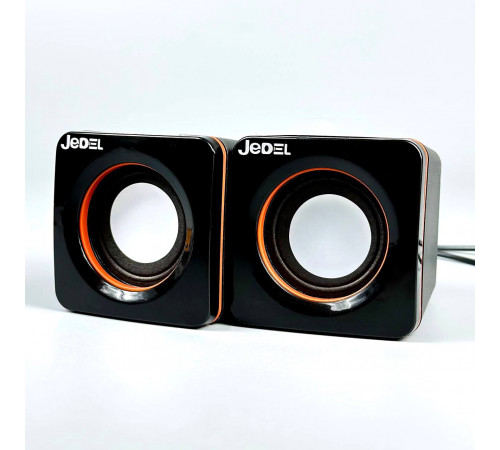 Колонка комп'ютерна Jedel CK4 Mini (USB+3.5mm) (7,0*7,0*7,0см)