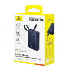 УМБ Power Bank Baseus PicoGo Digital Display 10000mAh 45W (P10076803213-00)