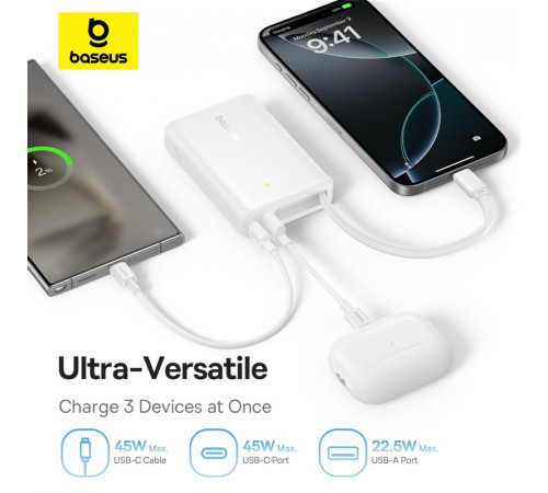 УМБ Power Bank Baseus PicoGo Digital Display 10000mAh 45W (P10076803213-00)