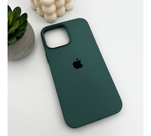 Чохол для смартфона Silicone Full Case AA Open Cam for Apple iPhone 15 Pro Max 46,Pine Green (FullOpeAAi15PM-46)