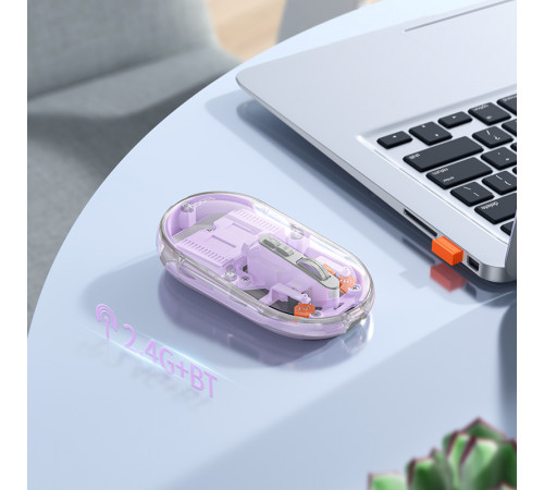 Мишка бездротова Hoco GM35 дворежимна (2.4G+Bluetooth)