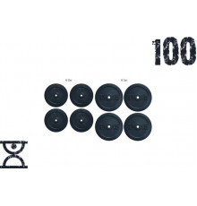 Набір млинців 100кг (4х10 та 4х15) на гриф 25.30.50 мм