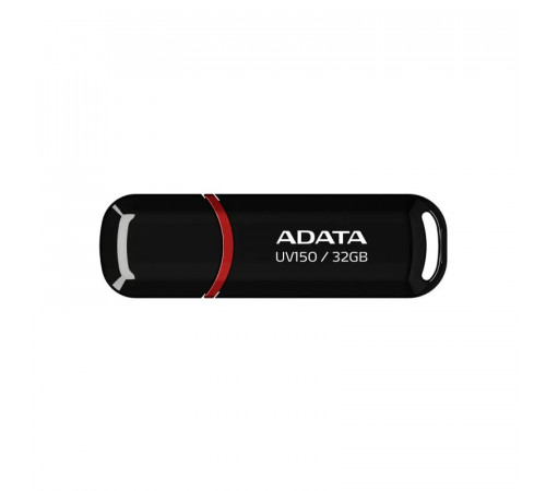 Флеш-накопичувач ADATA USB 3.2 UV150 32Gb Black (AUV150-32G-RBK)