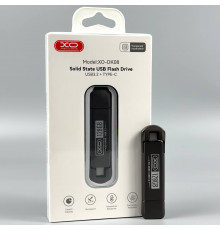 USB флеш XO DK08 128Gb USB3.2+Type-C Швидкісна