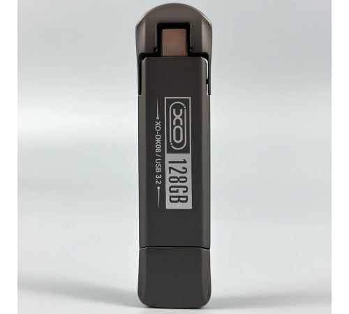 USB флеш XO DK08 128Gb USB3.2+Type-C Швидкісна