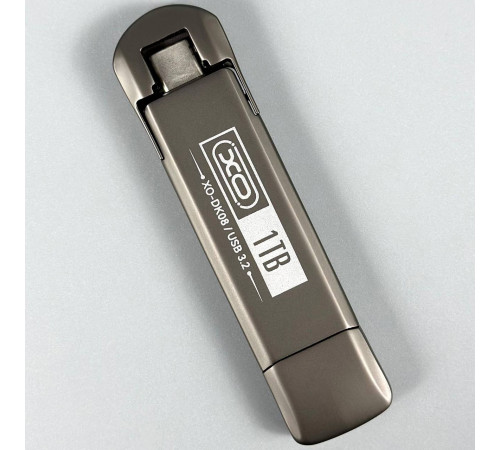 USB флеш XO DK08 1TB USB3.2+Type-C Швидкісна