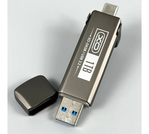 USB флеш XO DK08 1TB USB3.2+Type-C Швидкісна