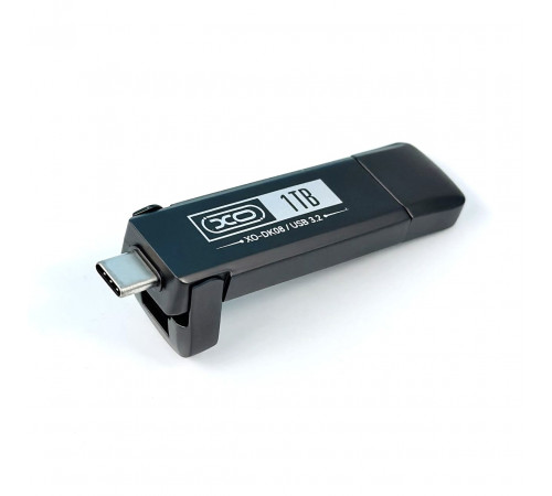 USB флеш XO DK08 1TB USB3.2+Type-C Швидкісна