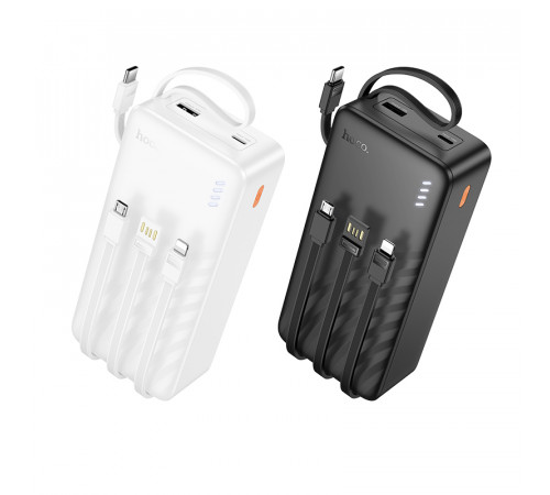 УМБ Power Bank Hoco J146B Night tide 30000mAh 2A (with cable Type-C+Micro+Lightning+USB)