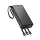 УМБ Power Bank Hoco J146A Night tide 20000mAh 2A (with cable Type-C+Micro+Lightning+USB)