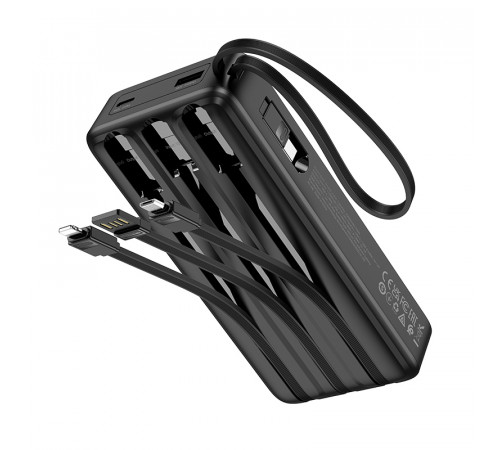 УМБ Power Bank Hoco J146A Night tide 20000mAh 2A (with cable Type-C+Micro+Lightning+USB)