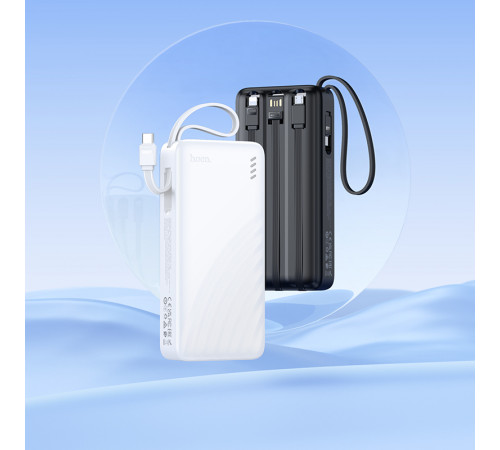 УМБ Power Bank Hoco J146A Night tide 20000mAh 2A (with cable Type-C+Micro+Lightning+USB)