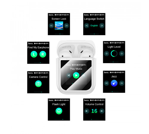 Бездротові навушники Hoco EW80 Magnificent touch screen