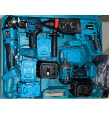 ШУРУПОВЕРТ 4 В 1 БОЛГАРКА ПЕРФОРАТОР ГАЙКОВЕРТ 48V 1564 4 АКБ (2)