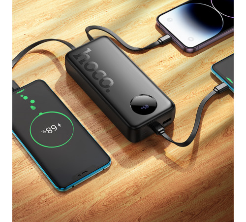 УМБ Power Bank Hoco J132A Sabio 20000mAh 22.5W+PD20W (with cable 2Type-C+Lightning)