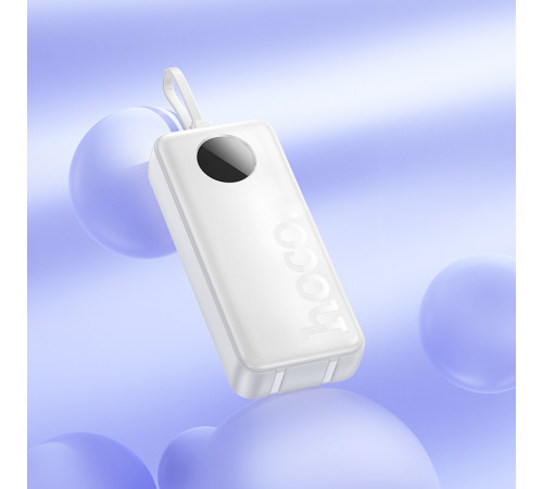 УМБ Power Bank Hoco J132A Sabio 20000mAh 22.5W+PD20W (with cable 2Type-C+Lightning)