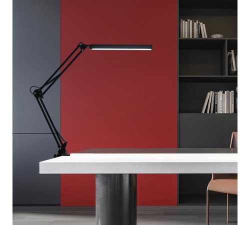 Настільна лампа на струбцині 3000-6500К від USB (3 режими світіння)