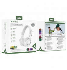 Навушники AceFast H7 Bluetooth active noise reduction (з набором амбушур 6 пар різних кольорів)