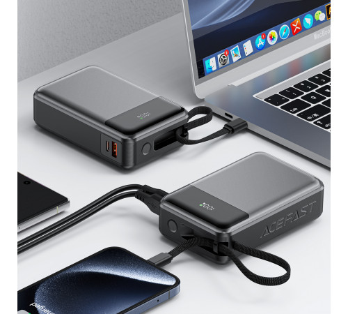 УМБ Power Bank AceFast M21 20000mAh PD65W (with cable Type-C)