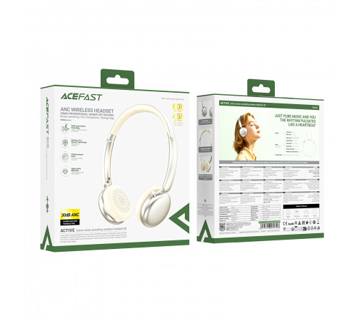 Навушники AceFast H8 Bluetooth active noise reduction