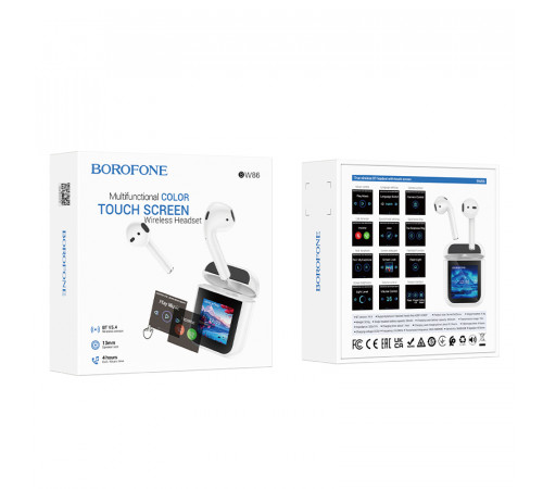 Бездротові навушники Borofone BW86 Brocade Smart Case