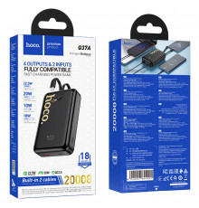УМБ Power Bank Hoco Q37A Graceful 20000mAh 22.5W+PD20W (with cable Type-C+Lightning)