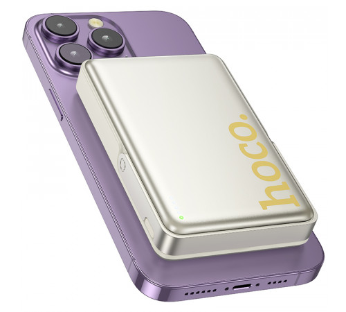 УМБ Power Bank Hoco Q36A Sunlight 10000mAh PD20W+QC3.0 з підставкою та бездротовою зарядкою