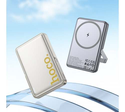 УМБ Power Bank Hoco Q36A Sunlight 10000mAh PD20W+QC3.0 з підставкою та бездротовою зарядкою