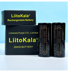 Акумулятор високоструменевий LiitoKala 26650 Lii-50A 5000mAh
