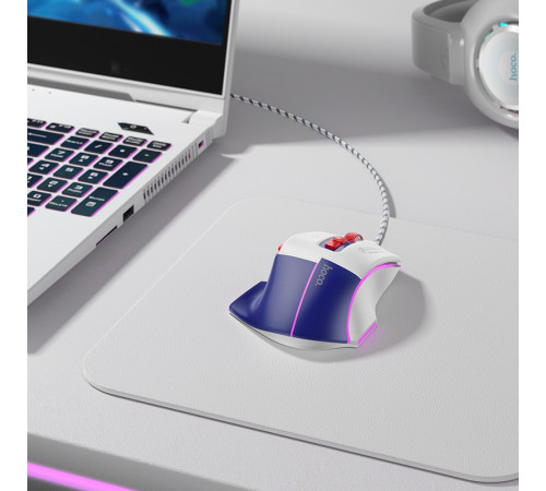 Мишка Games дротова Hoco GM31 Overlord з підсвіткою