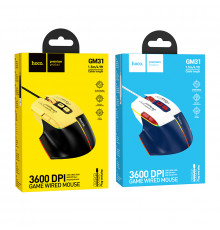 Мишка Games дротова Hoco GM31 Overlord з підсвіткою