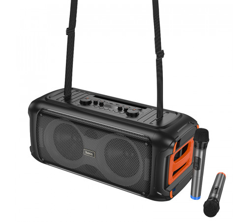 УЦІНКА Портативна колонка Hoco HA9 Kayman з 2-ма мікрофонами (58,8*26,28*27,65 см) (розбитий корпус)