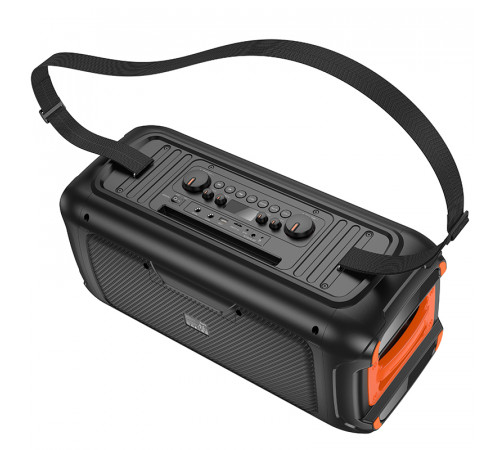 УЦІНКА Портативна колонка Hoco HA9 Kayman з 2-ма мікрофонами (58,8*26,28*27,65 см) (розбитий корпус)