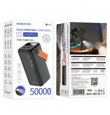 УМБ Power Bank Borofone BJ66A Magnifico 50000mAh PD20W+22.5W (з ліхтарем)