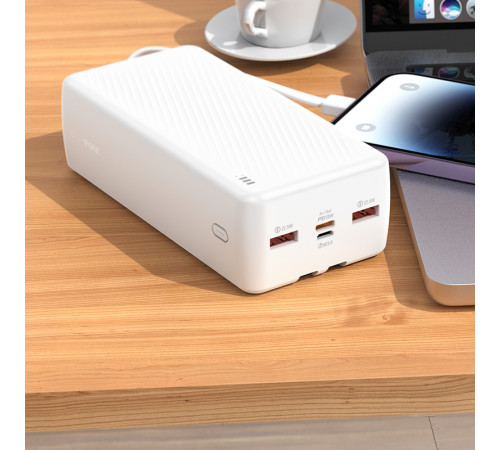 УМБ Power Bank Borofone BJ57B Graceful 30000mAh PD20W+22.5W (with cable Type-C+Lightning)