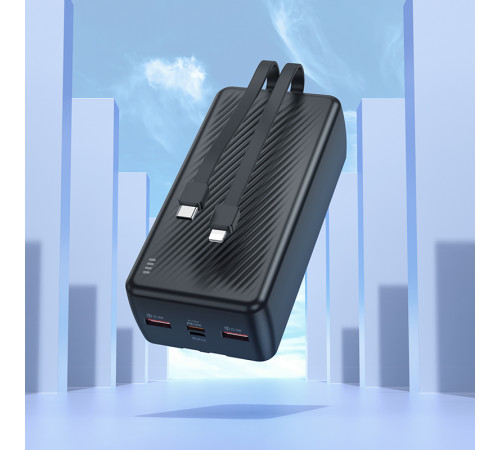 УМБ Power Bank Borofone BJ57B Graceful 30000mAh PD20W+22.5W (with cable Type-C+Lightning)