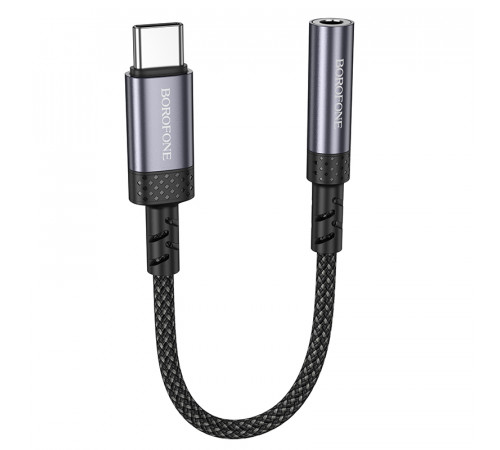 Перехідник Borofone BV24 Graceful Type-C to 3.5mm 0.15m