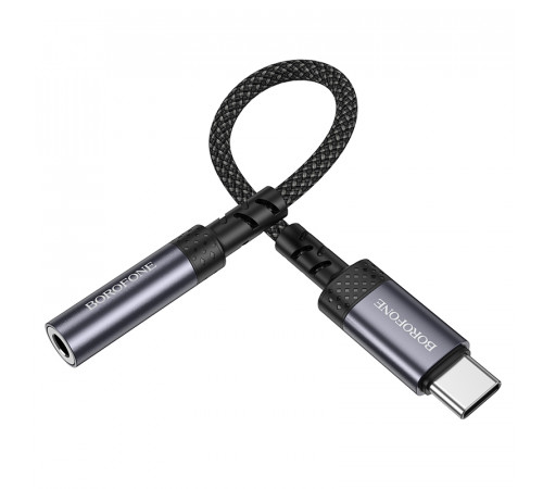 Перехідник Borofone BV24 Graceful Type-C to 3.5mm 0.15m