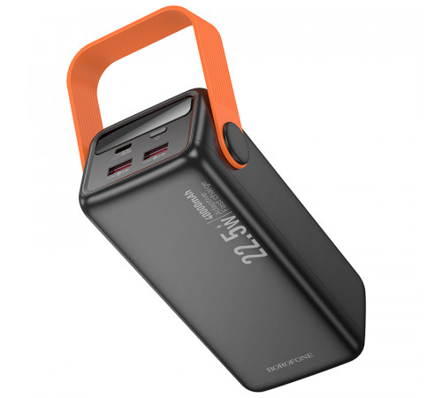 УМБ Power Bank Borofone BJ66 Magnifico 40000mAh PD20W+22.5W (з ліхтарем)