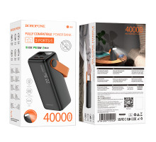 УМБ Power Bank Borofone BJ66 Magnifico 40000mAh PD20W+22.5W (з ліхтарем)