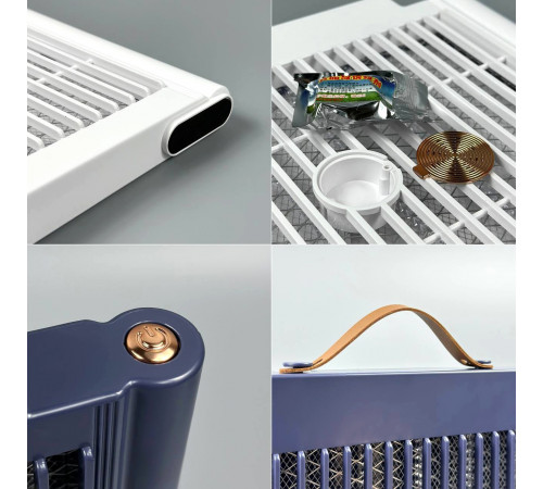 Лампа-пастка від комах ML-S1 1200mAh (з вбуд. акум.) (31,3*26,0 см)