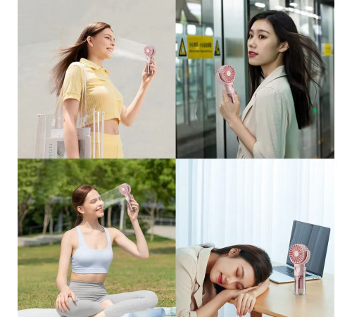 Вентилятор F4 800 mAh з розпилювальним охолодженням (з вбуд. акум.)