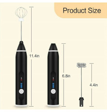 КАПУЧИНАТОР/МІКСЕР ДЛЯ ЗБИВАННЯ/ВІНЧИК з USB-зарядкою (88)