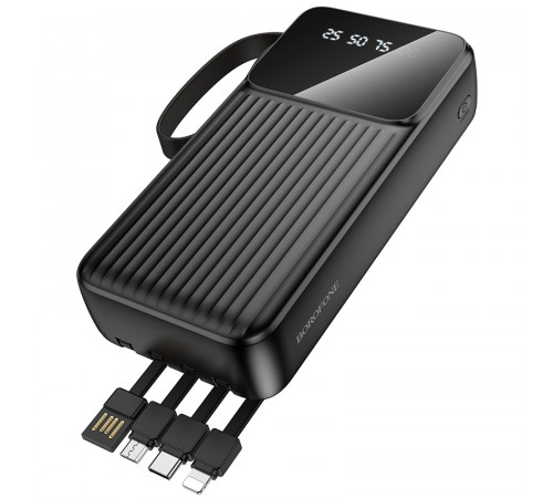 УМБ Power Bank Borofone BJ76A Smart 20000mAh 2A (with cable USB+Type-C+Micro+Lightning)