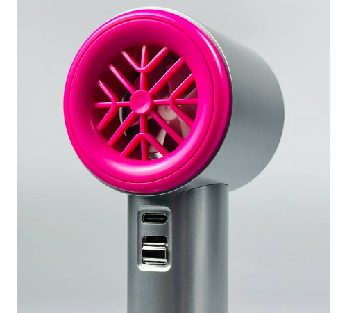 Вентилятор Turbo S001 з цифровим дисплеєм (з вбуд. акум.) (16,0см)