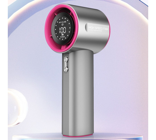 Вентилятор Turbo S001 з цифровим дисплеєм (з вбуд. акум.) (16,0см)