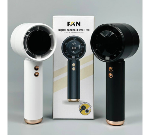 Вентилятор Turbo N68 з цифровим дисплеєм (з вбуд. акум.) (15,0см)