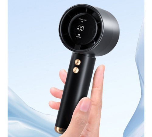 Вентилятор Turbo N68 з цифровим дисплеєм (з вбуд. акум.) (15,0см)